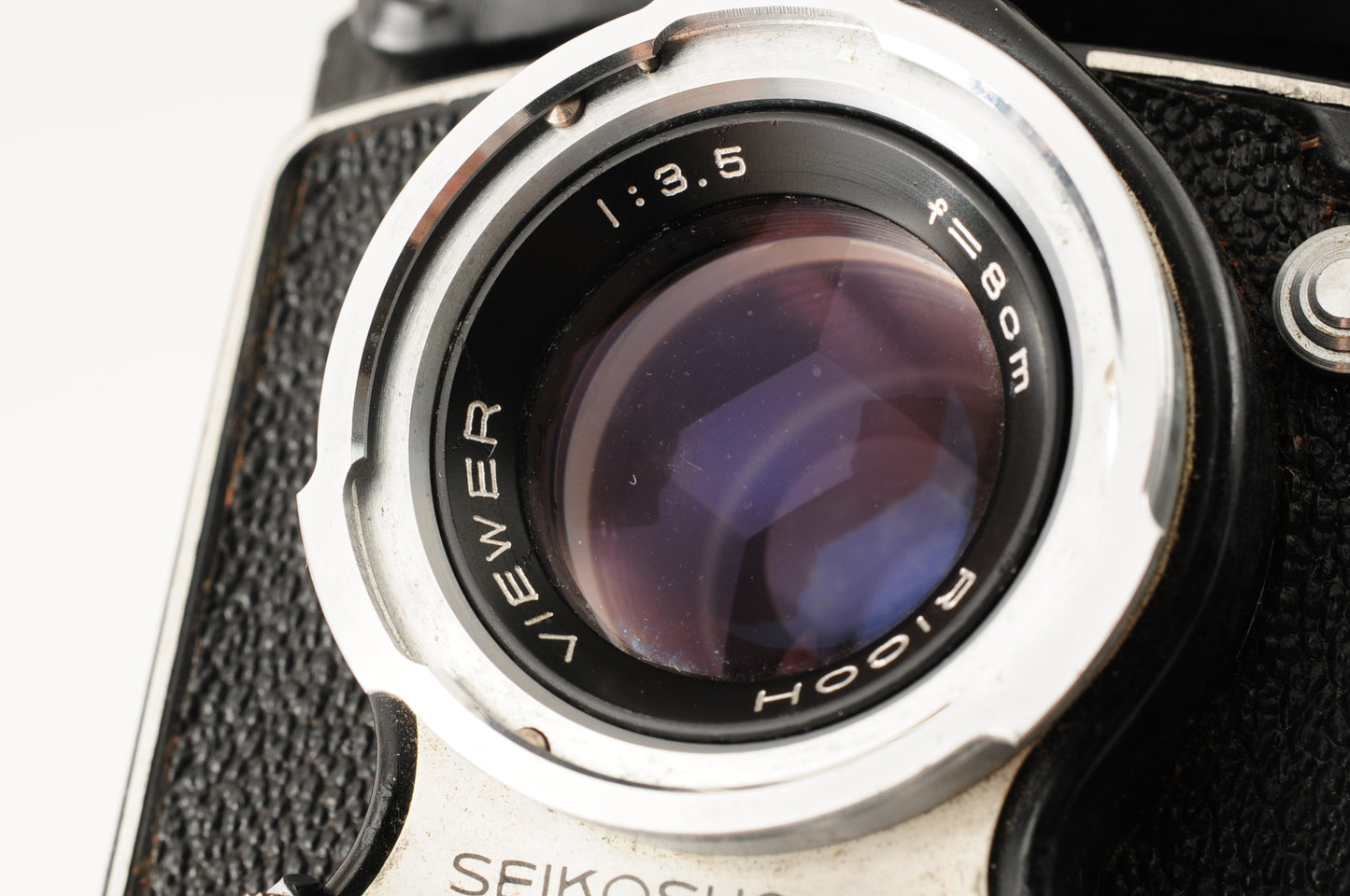 Ricoh Ricohflex New Dia L 6x6 TLR Film Camera w/ 80mm 8cm F3.5 Lens JAPAN【Exc5+】