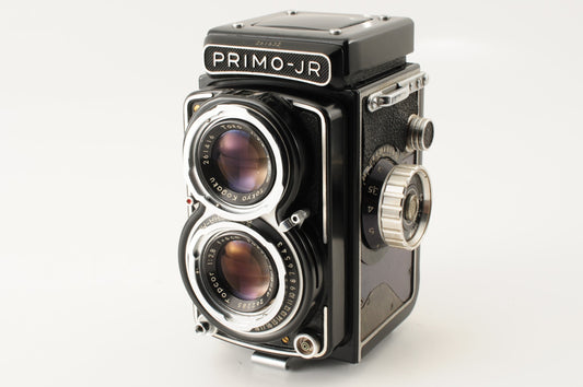 Primo-JR 4x4 TLR Film Camera Tokyo Kogaku Topcor 60mm 6cm F2.8 Lens【Exc3+】