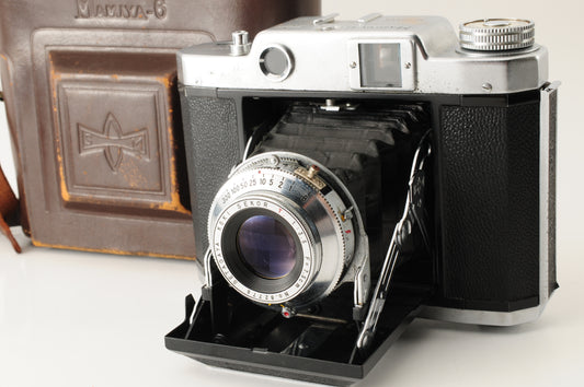 MAMIYA 6 Six Rangefinder Film Bellows Camera Sekor T 7.5cm 75mm F3.5 Lens【Good】