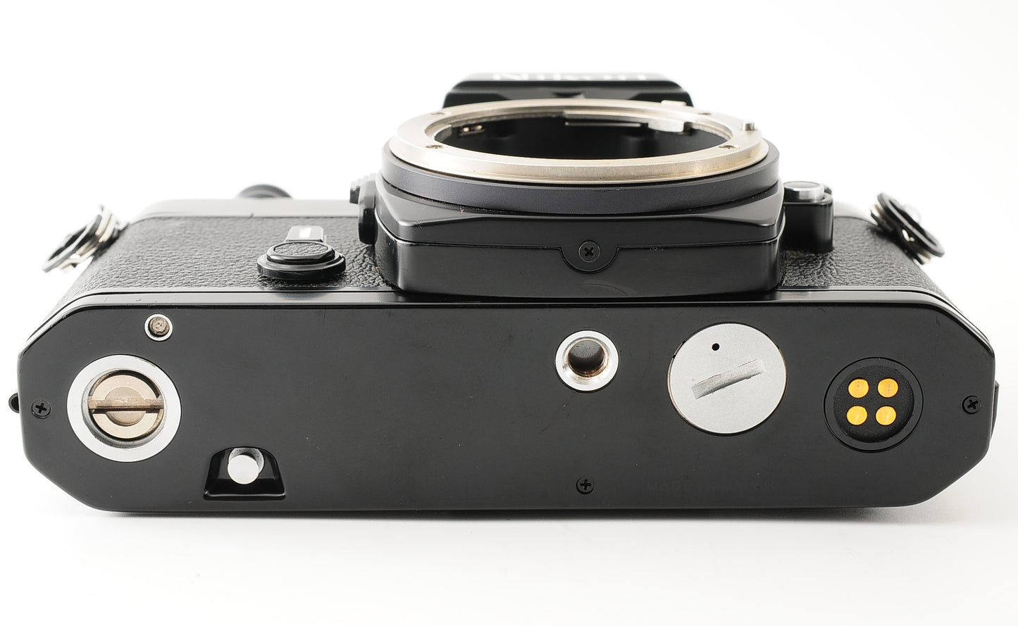 Nikon FE Black 35mm SLR Film Camera MD-12 Motordrive from JAPAN【Exc+4】