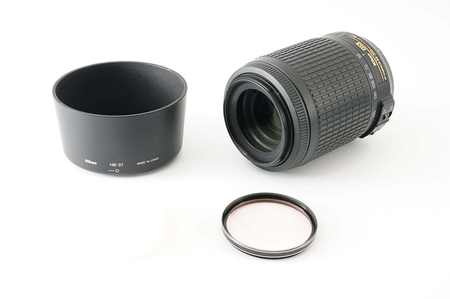 Nikon AF-S NIKKOR 55-200mm f/4-5.6G ED VR Zoom Lens from Japan【Exc+4】