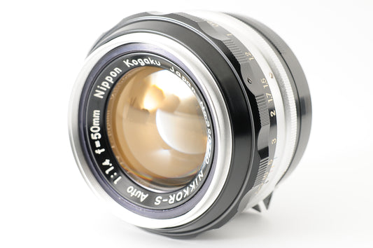 Nikon Nikkor-S Auto 50mm f/1.4 Lens non Ai From JAPAN 【Exc+5】