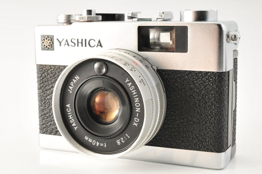 YASHICA ELECTRO 35 MC Silver Rangefinder Film Camera From JAPAN【Exc5+】