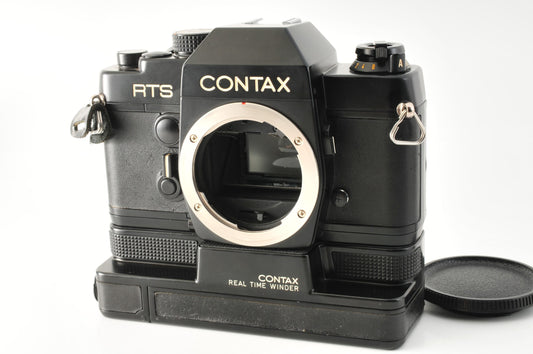 Contax RTS SLR 35mm Film Camera Body Real Time Winder from JAPAN【Near Mint】
