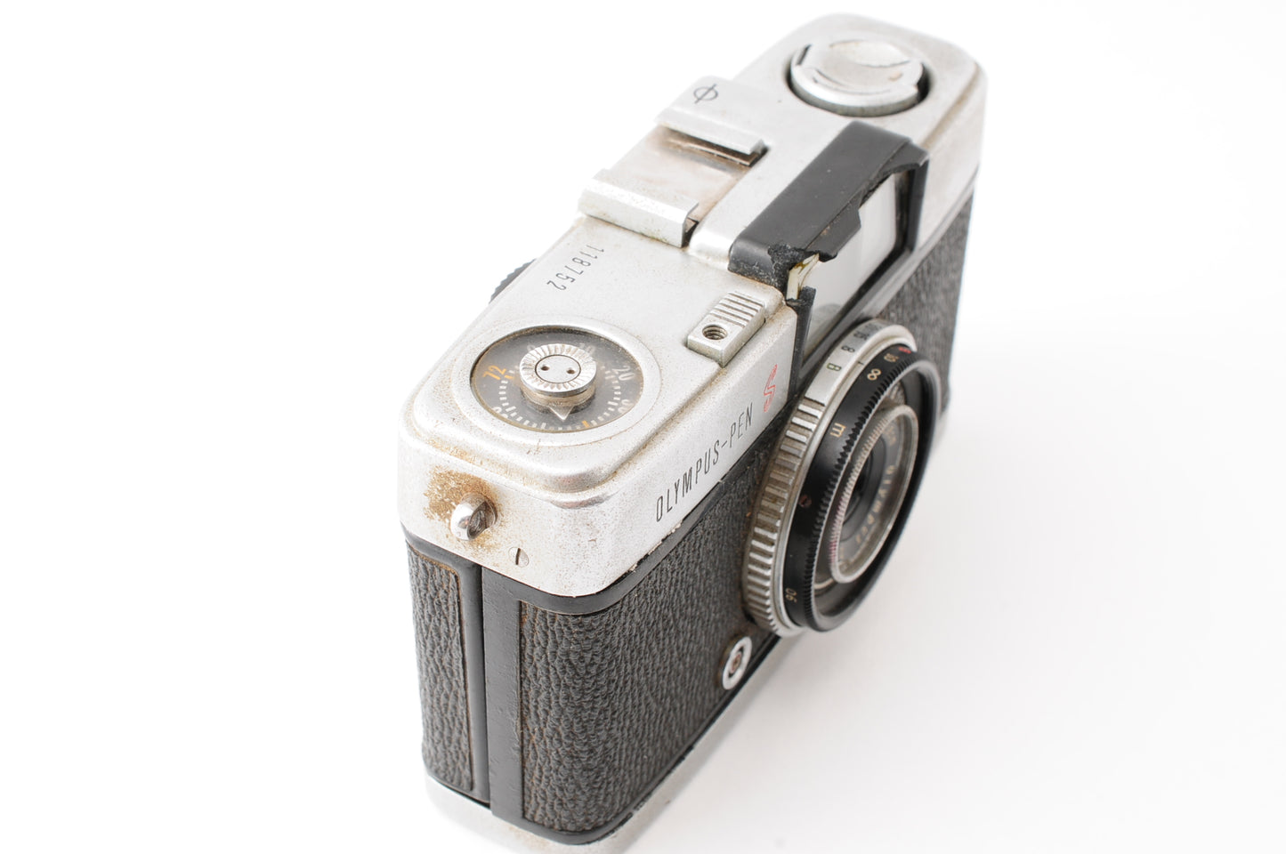OLYMPUS PEN S Half Frame Film Camera 28mm  f/3.5 Lens from Japan【Very Good】