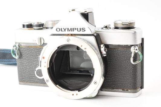 Olympus OM-1 OM1 Silver 35mm SRL Film Camera Body from Japan【Exc+4】