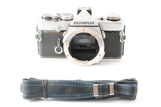 Olympus OM-1 OM1 Silver 35mm SRL Film Camera Body from Japan【Exc+4】