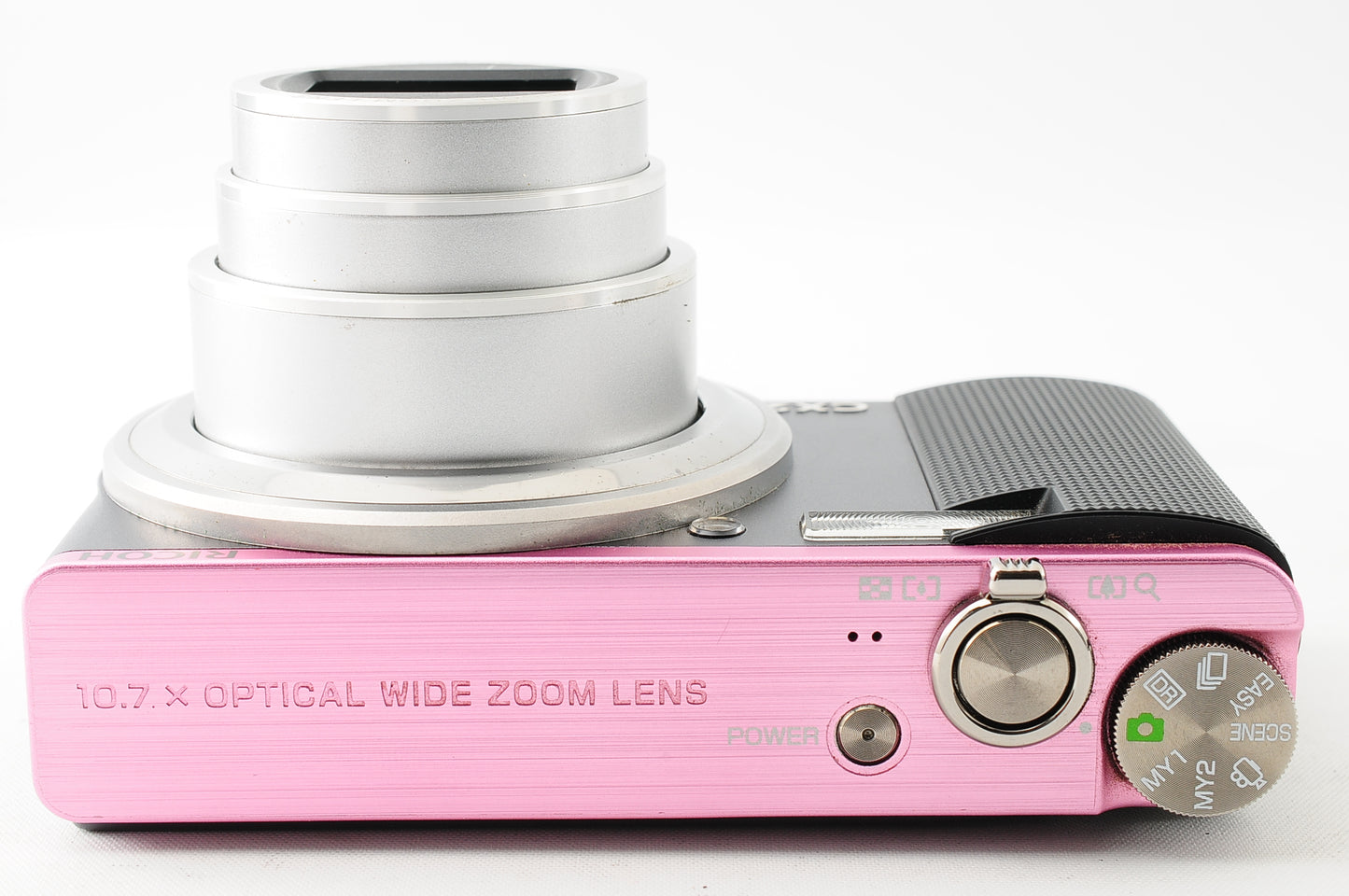 RICOH CX2 10.7x 9.2MP Digital Camera Pink/Gunmetal Japan【Exc+4】