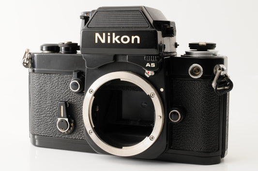 Nikon F2 AS Photomic 35mm Film Camera Black Body DP-12 Finder from JAPAN【Exc】