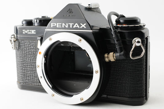 PENTAX ME Black DIGITAL DATE M Film Camera Body from JAPAN【Exc+5】