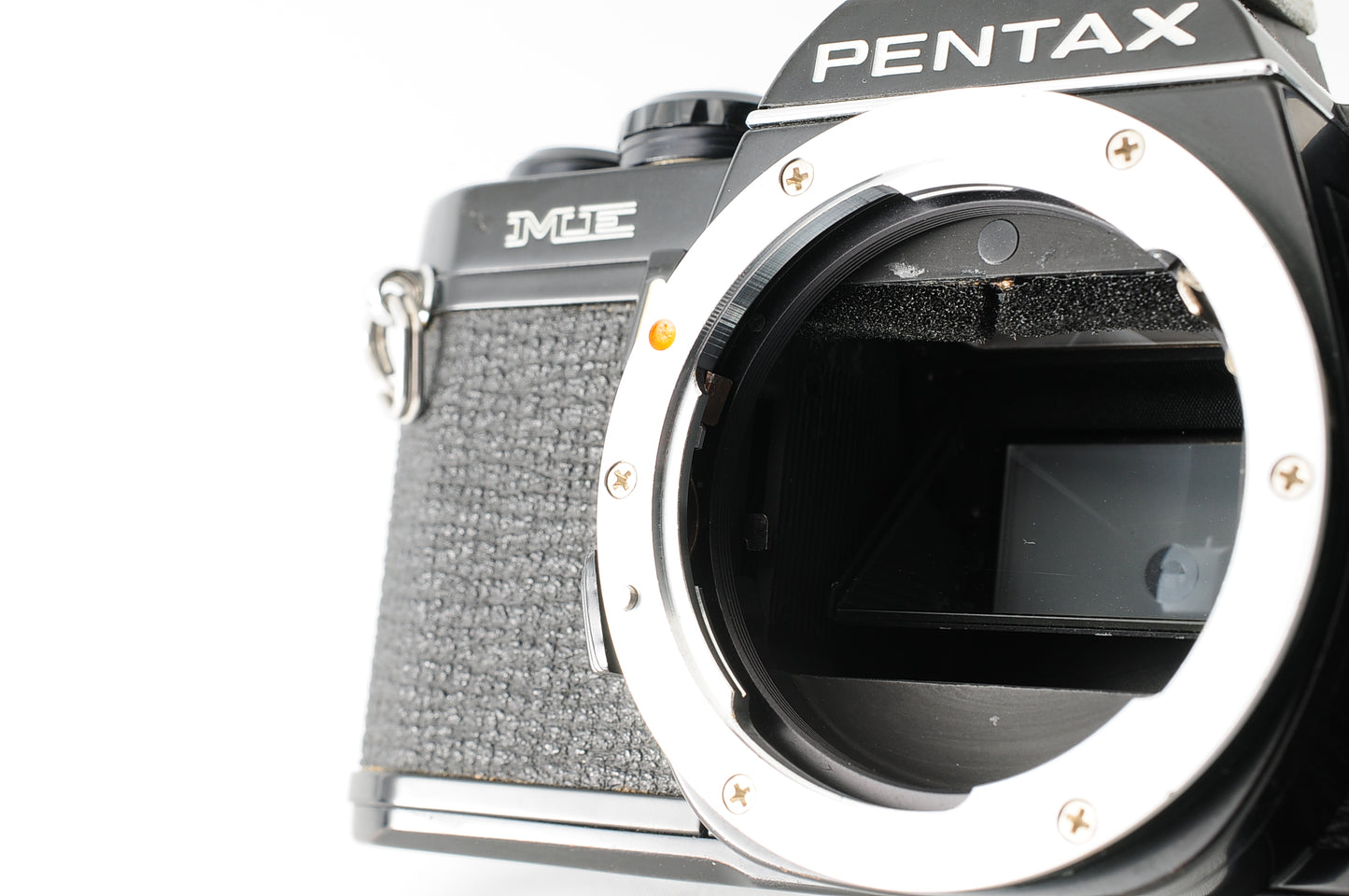 PENTAX ME Black DIGITAL DATE M Film Camera Body from JAPAN【Exc+5】