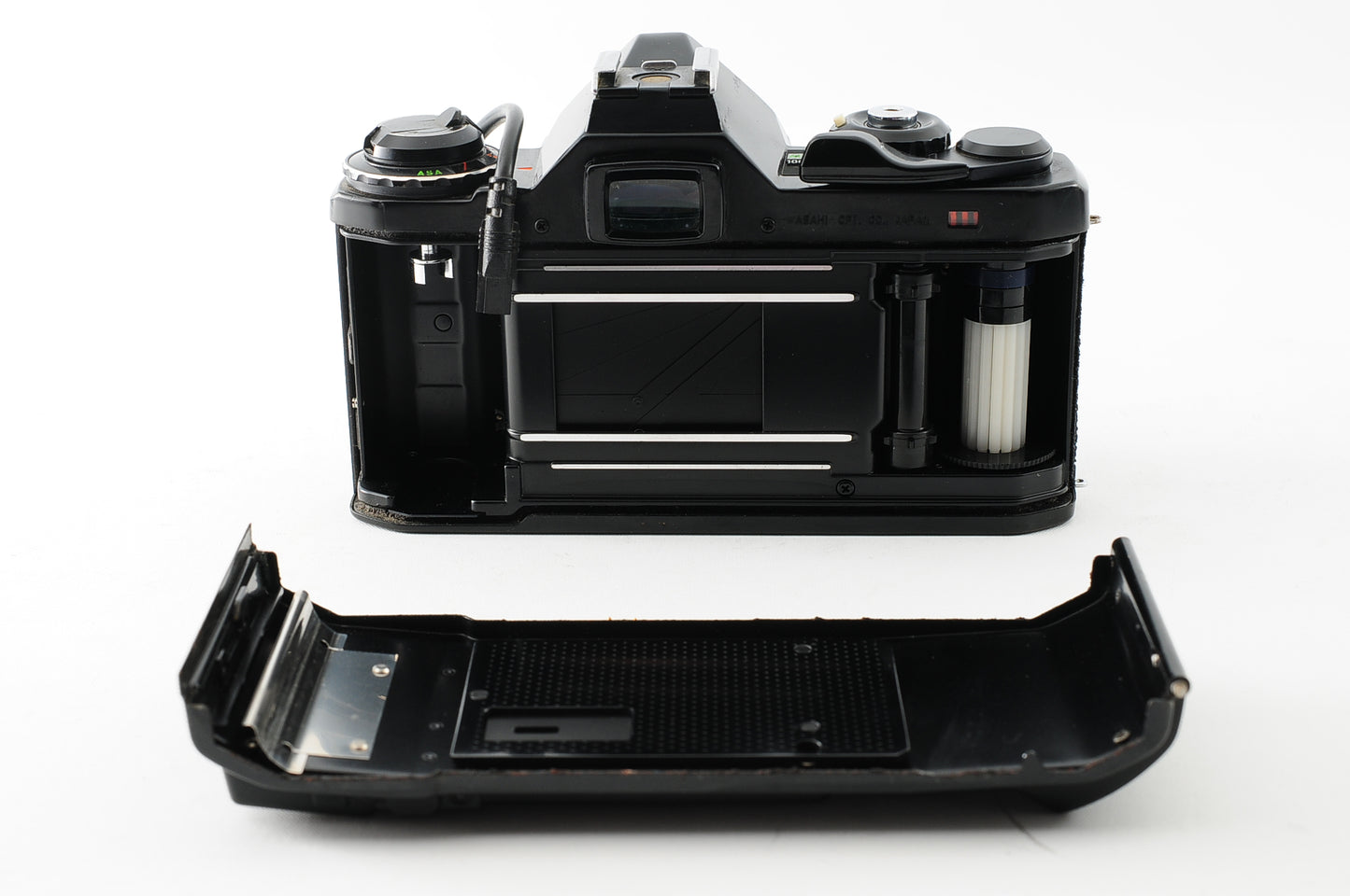 PENTAX ME Black DIGITAL DATE M Film Camera Body from JAPAN【Exc+5】