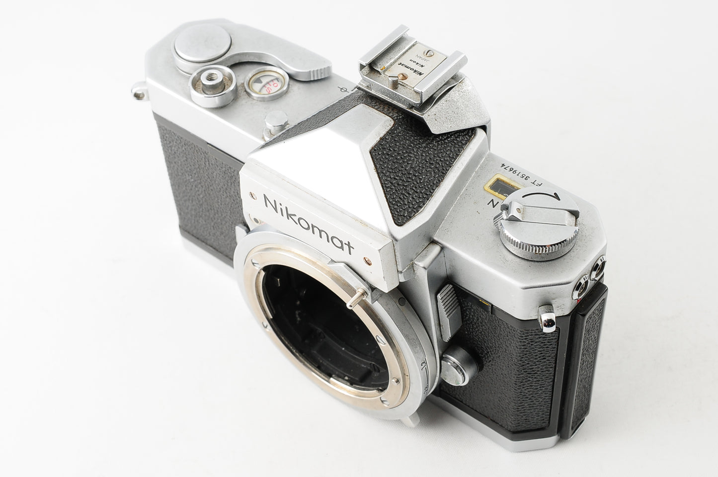 Nikon Nikomat FT N 35mm SLR Silver Body Film Camera【Very Good】