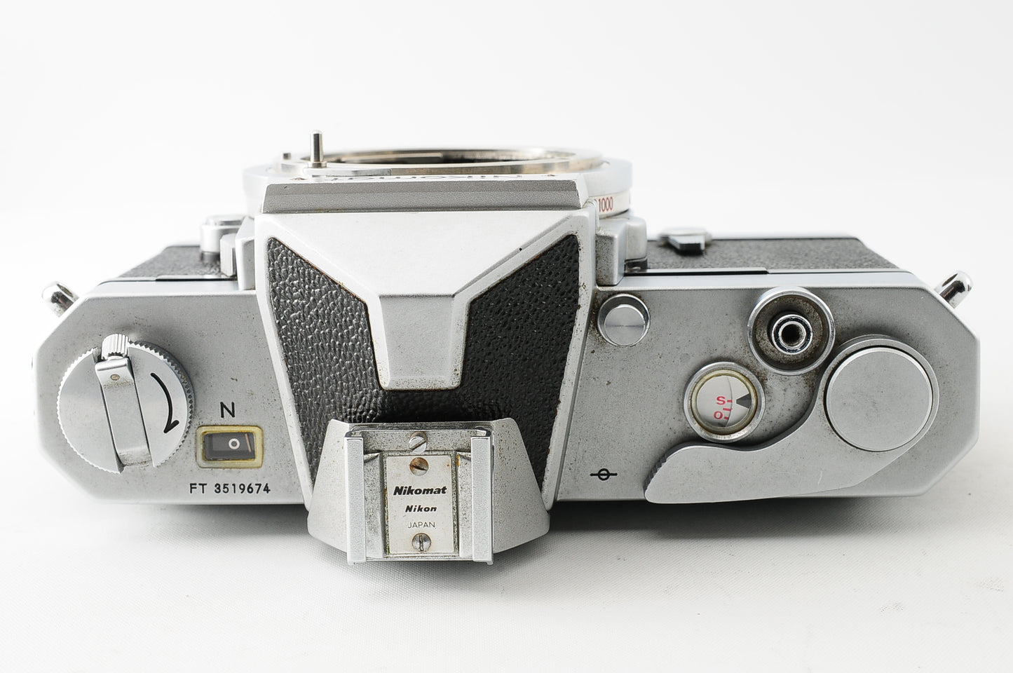 Nikon Nikomat FT N 35mm SLR Silver Body Film Camera【Very Good】