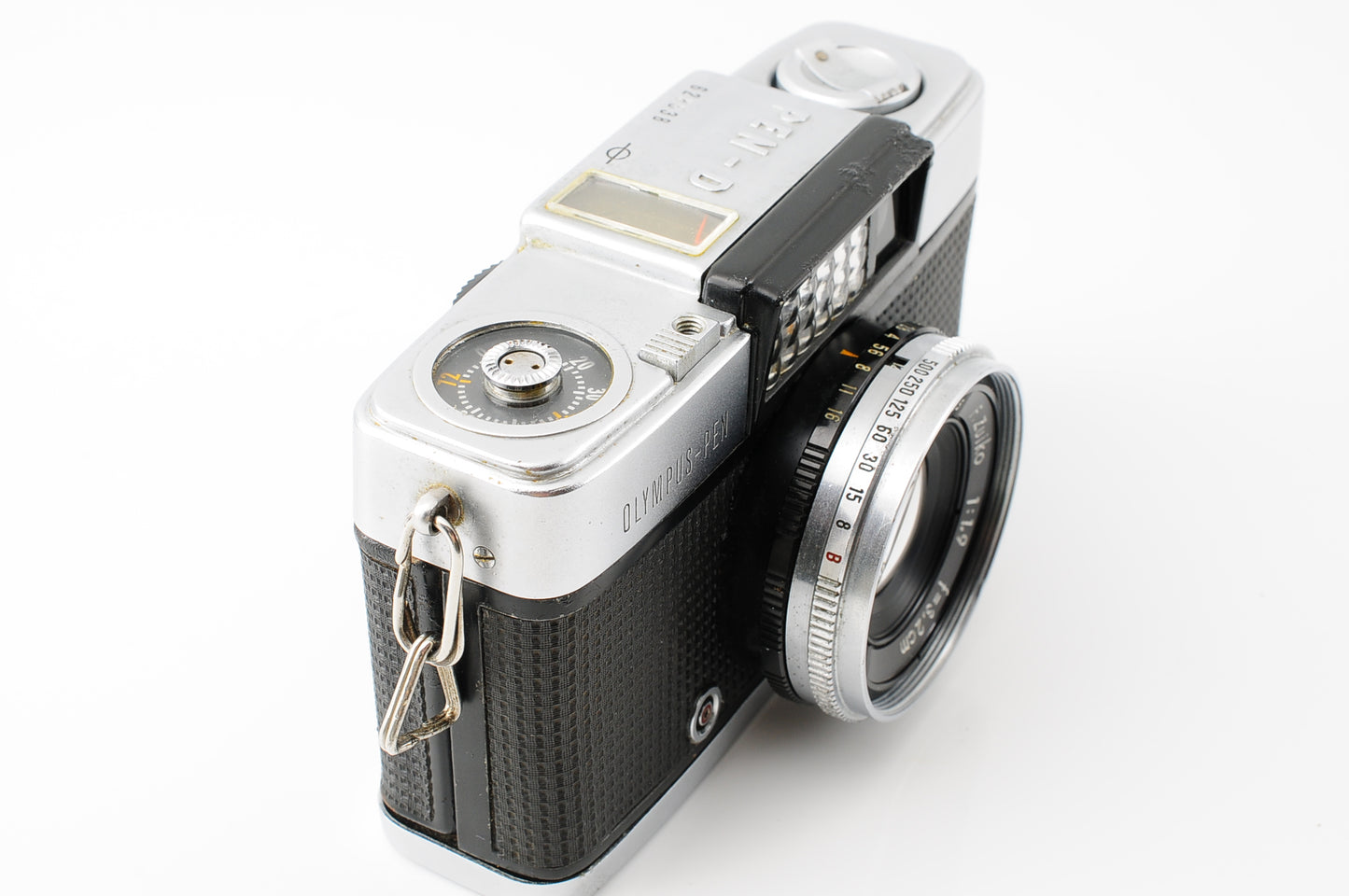 Olympus PEN D 35mm Half Frame Film Camera Silver from Japan【Exc+4】