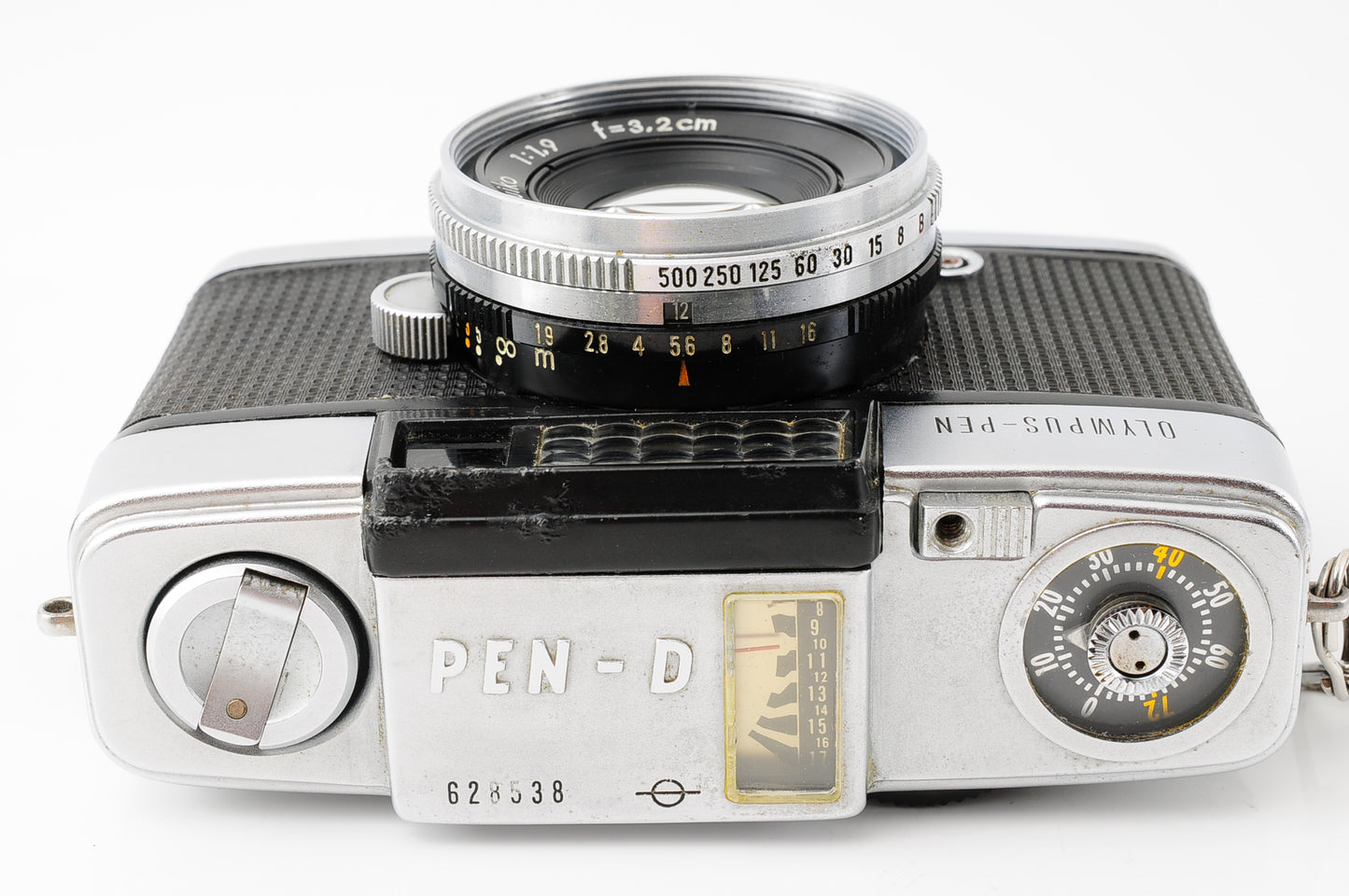 Olympus PEN D 35mm Half Frame Film Camera Silver from Japan【Exc+4】