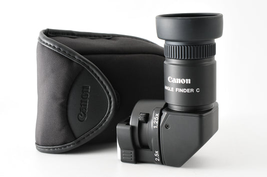 Canon Angle Finder C 1.25x-2.5x Right Angle Viewfinder Ec-C JAPAN【Near Mint】
