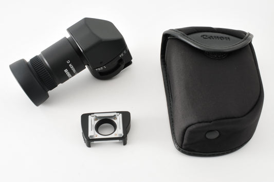Canon Angle Finder C 1.25x-2.5x Right Angle Viewfinder Ec-C JAPAN【Near Mint】