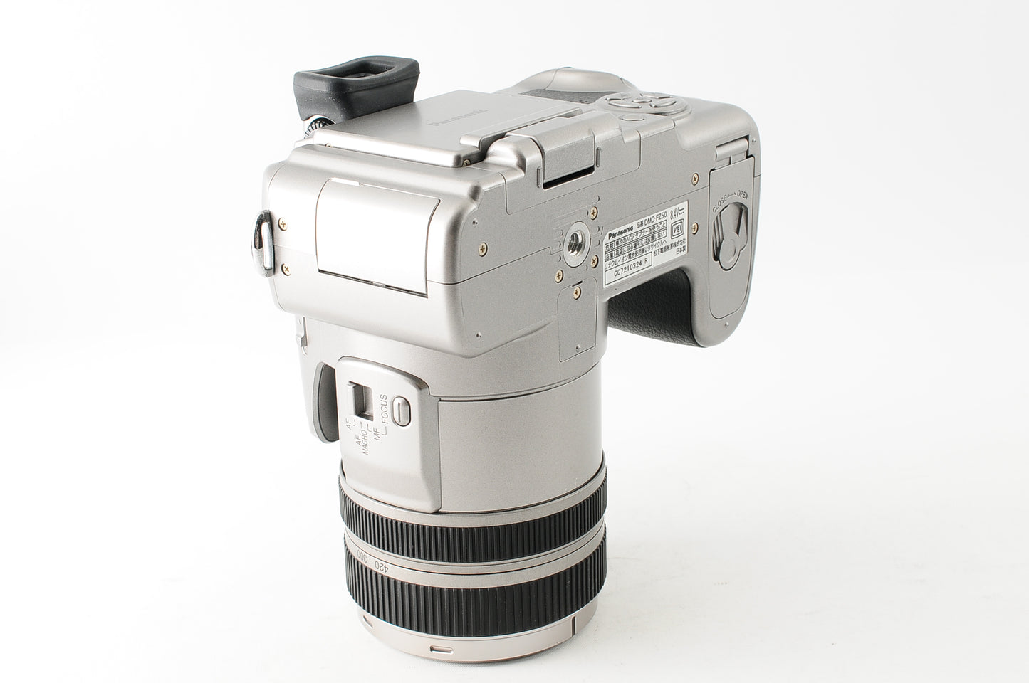 Panasonic LUMIX DMC-FZ50 10.1MP Digital Camera Leica Silver 12x Zoom【Exc+5】