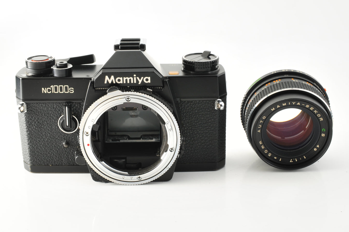 Mamiya NC1000S Film Camera Sekor CS 50mm f/1.7 from JAPAN【Exc+4】