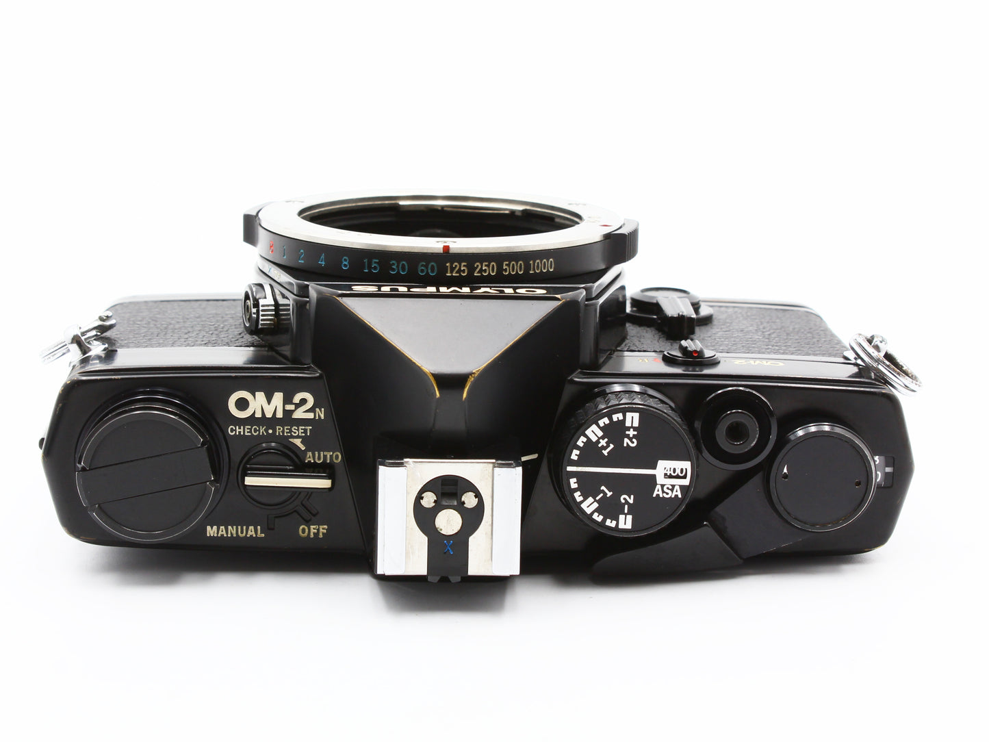 Olympus OM-2N Black 35mm SLR Camera F.Zuiko 50mm f1.8 Lens Winder 2【Exc+4】