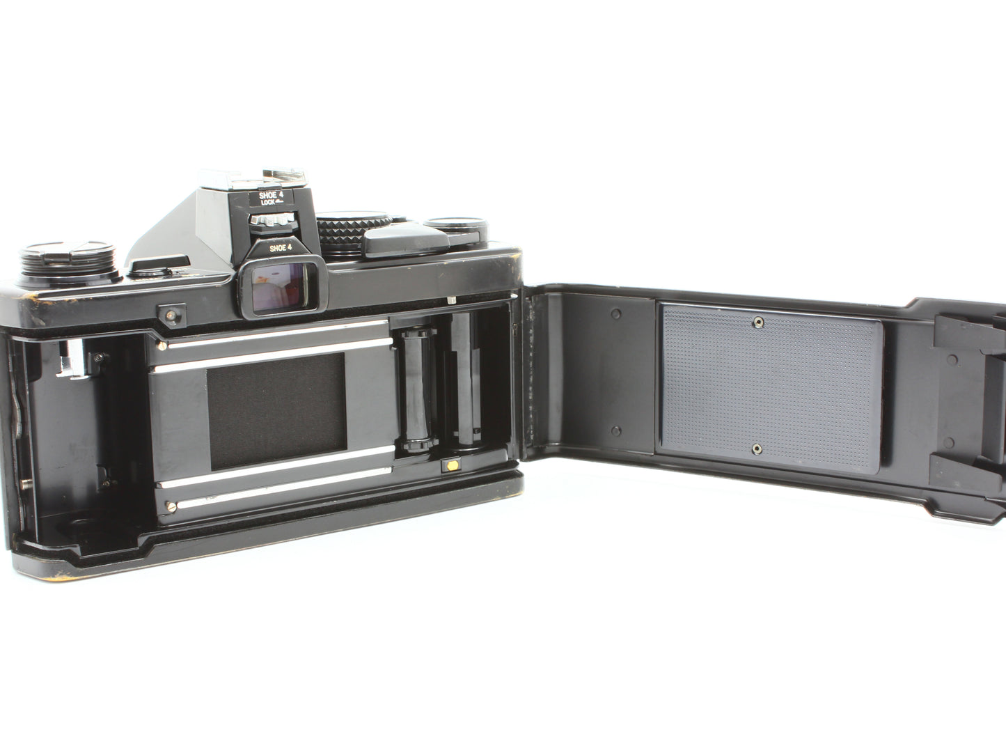 Olympus OM-2N Black 35mm SLR Camera F.Zuiko 50mm f1.8 Lens Winder 2【Exc+4】
