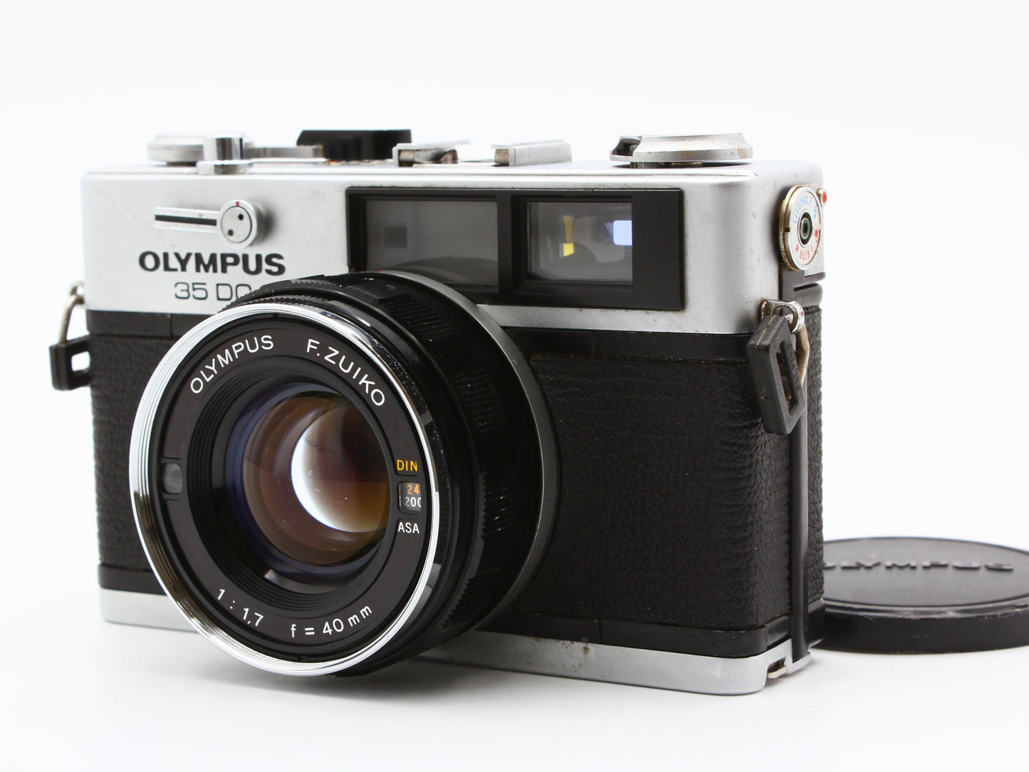 Olympus 35 DC Silver Rangefinder Camera F.Zuiko 40mm f/1.7 Lens【Exc+4】
