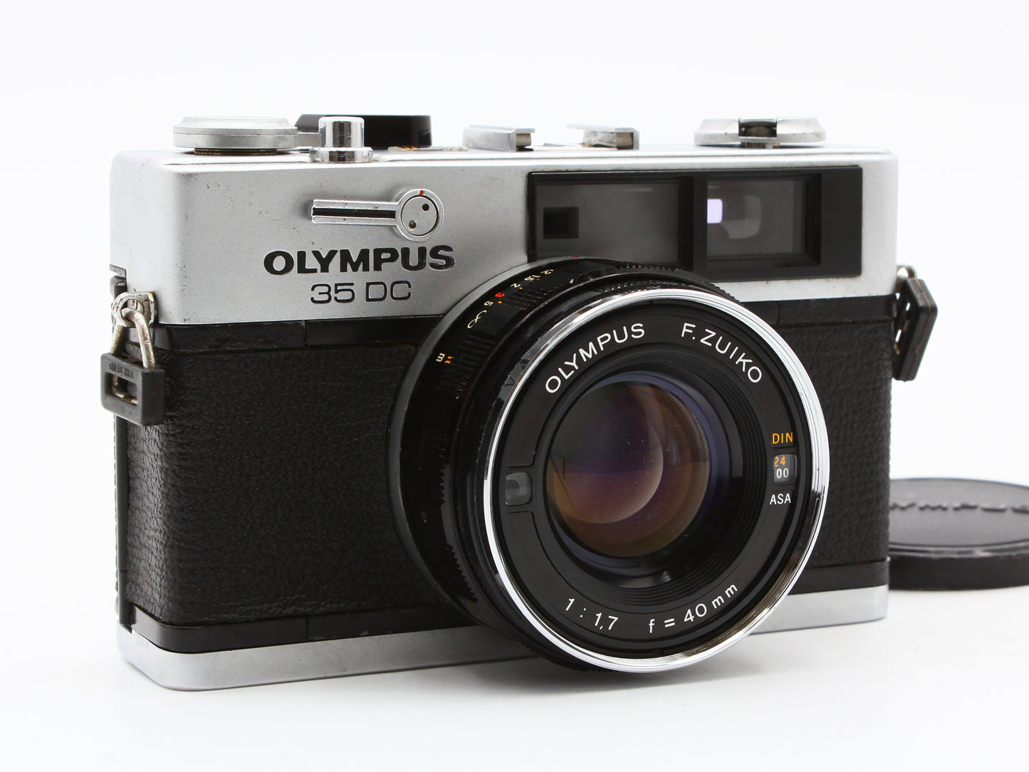 Olympus 35 DC Silver Rangefinder Camera F.Zuiko 40mm f/1.7 Lens【Exc+4】
