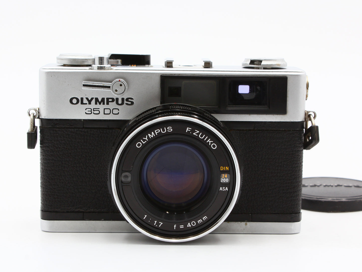 Olympus 35 DC Silver Rangefinder Camera F.Zuiko 40mm f/1.7 Lens【Exc+4】