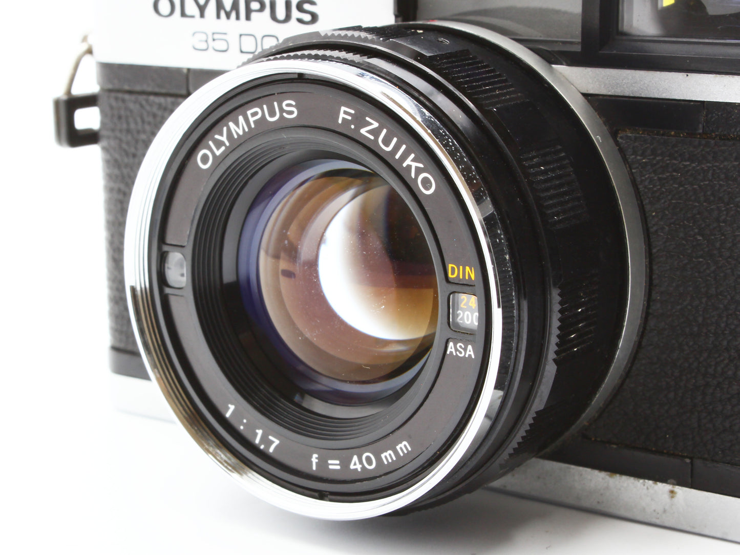 Olympus 35 DC Silver Rangefinder Camera F.Zuiko 40mm f/1.7 Lens【Exc+4】