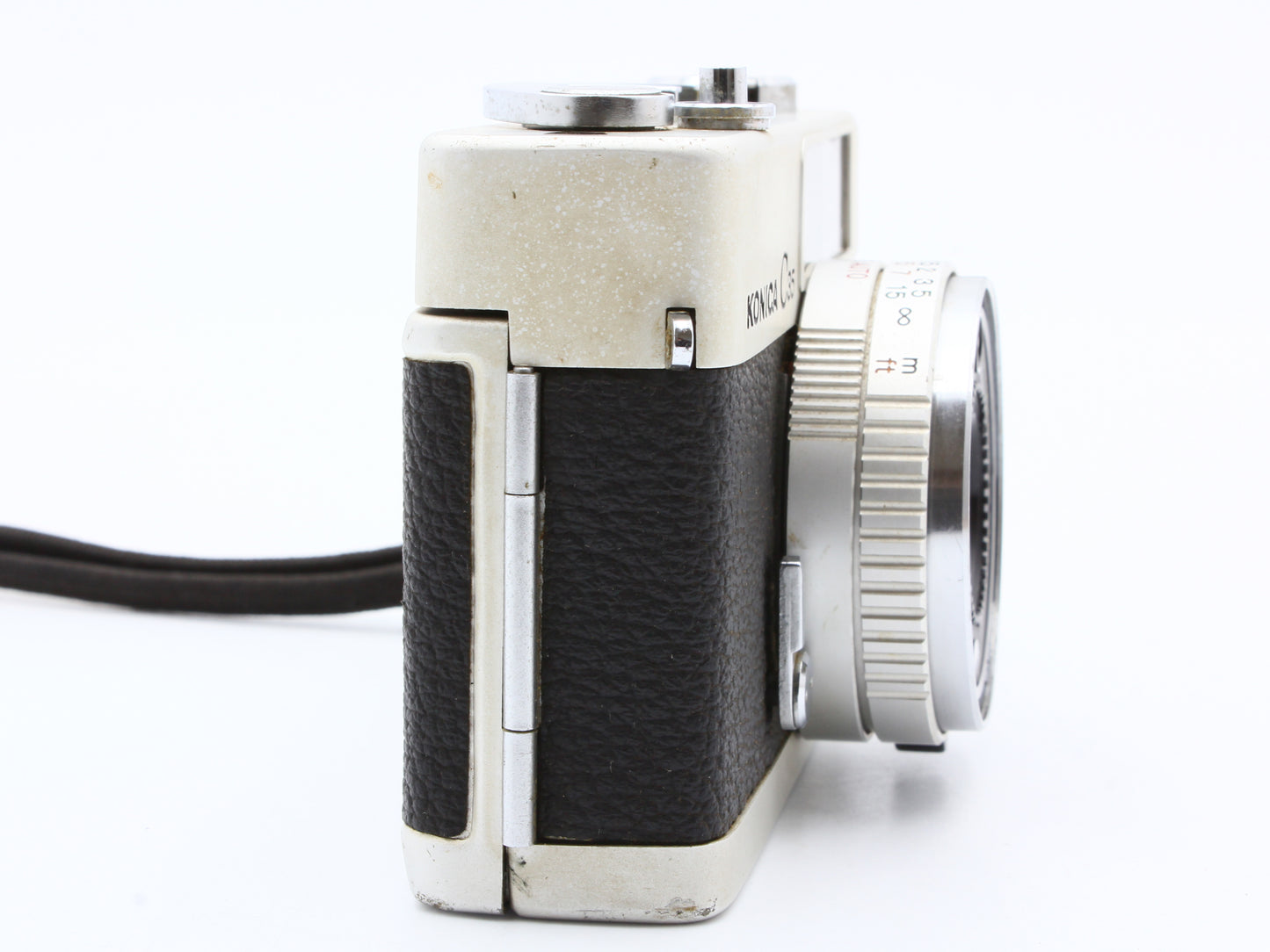 KONICA C35 Rangefinder Film Camera Hexanon 38mm f/2.8 Lens from JAPAN【VeryGood】