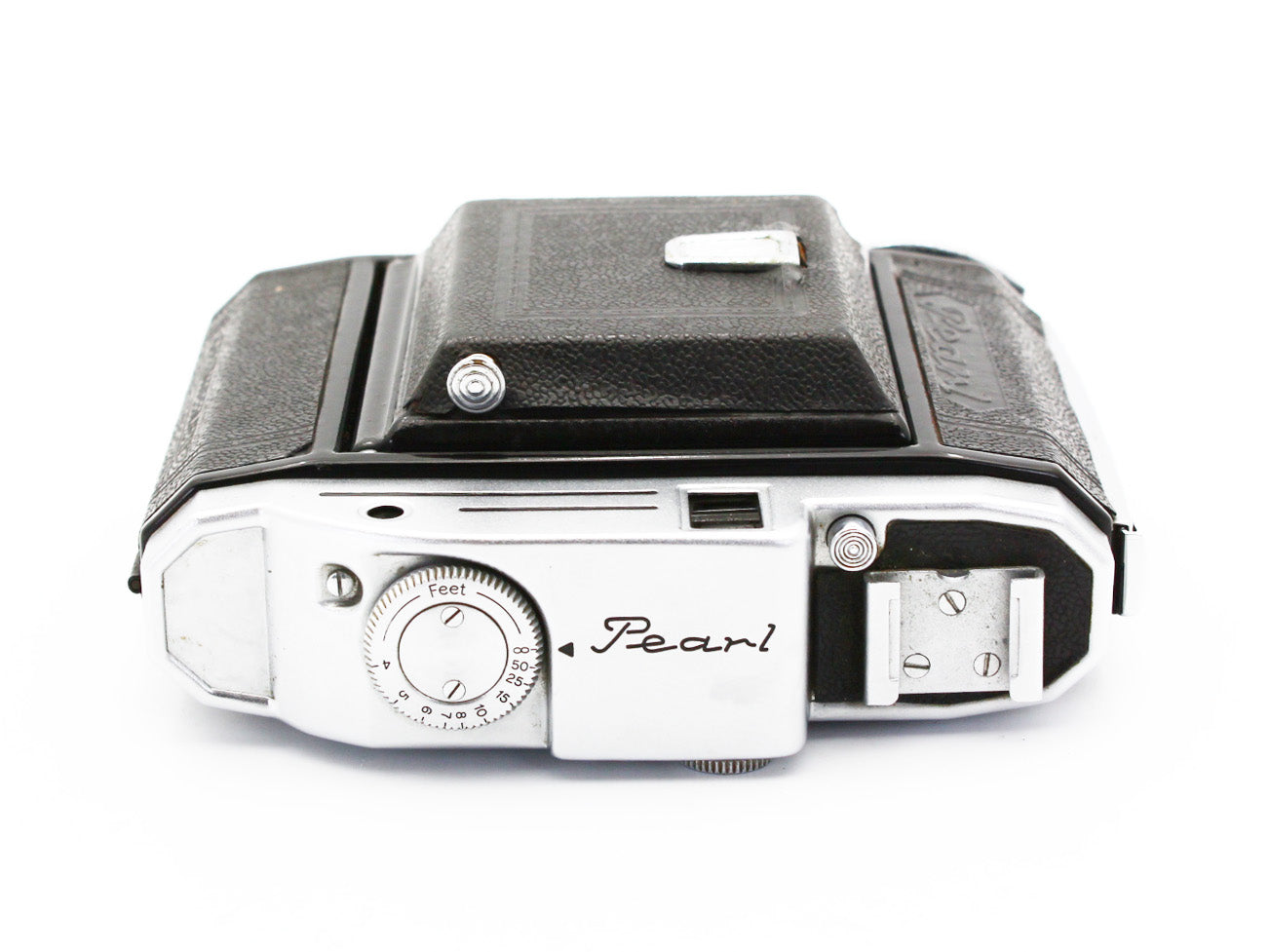 Konishiroku Pearl Rangefinder Film Camera Hexar 75mm f/4.5 from JAPAN 【Exc+3】