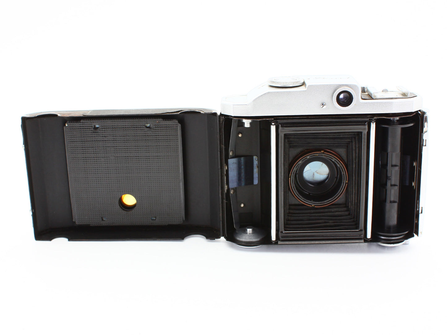 Konishiroku Pearl Rangefinder Film Camera Hexar 75mm f/4.5 from JAPAN 【Exc+3】