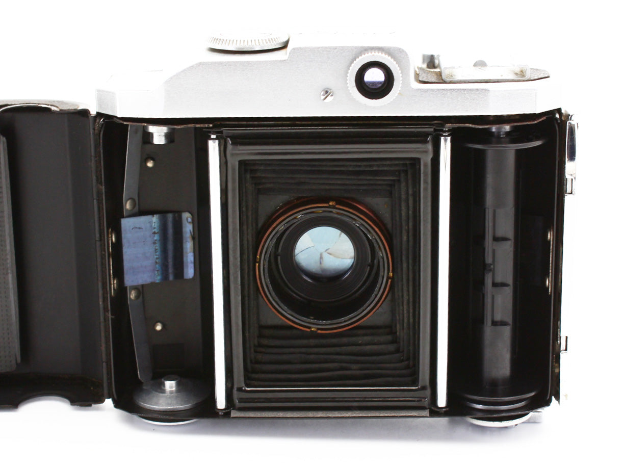 Konishiroku Pearl Rangefinder Film Camera Hexar 75mm f/4.5 from JAPAN 【Exc+3】