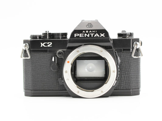 ASAHI PENTAX K2 35mm SLR Film Camera Black Body from JAPAN【Exc+4】