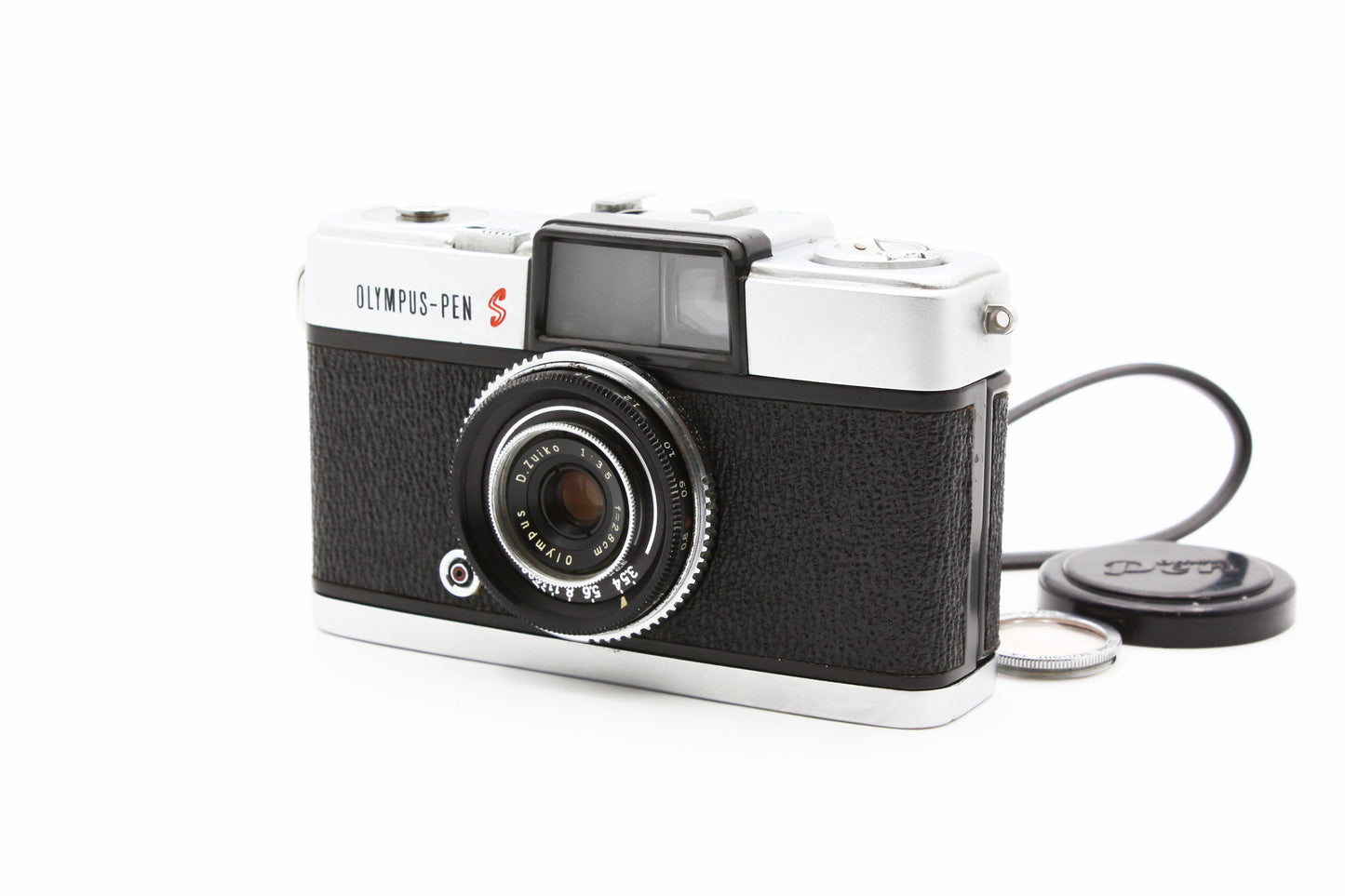 Olympus PEN S 35mm Half Frame Film Camera D.Zuiko 28mm f/3.5 Lens JAPAN 【Exc+4】
