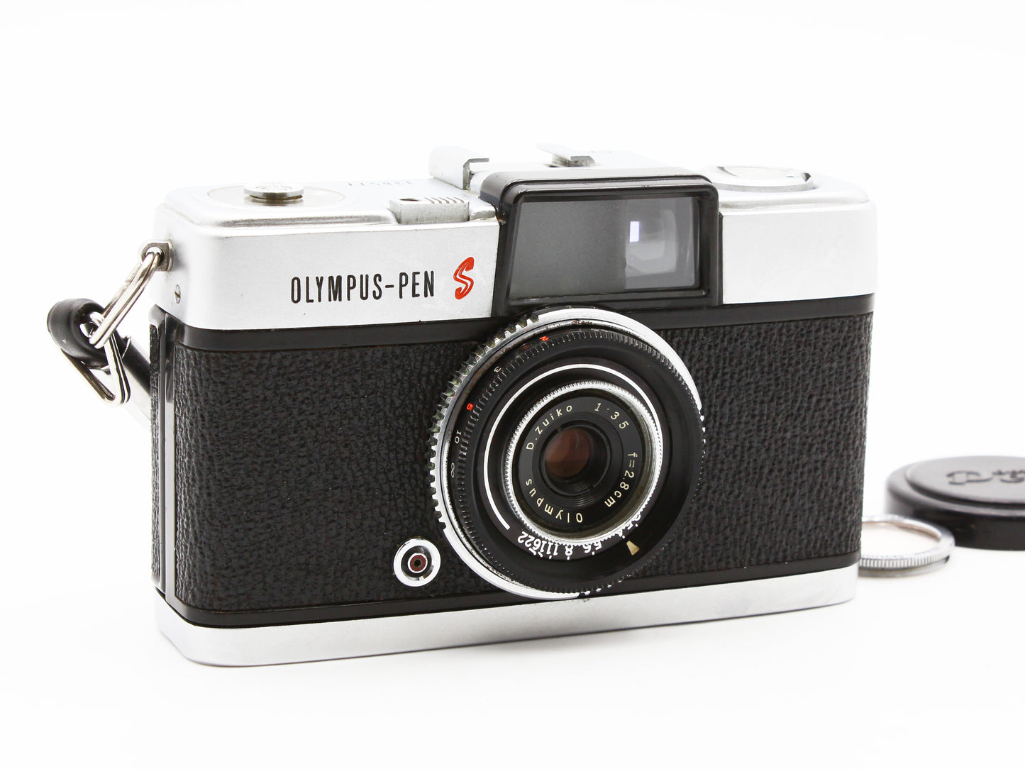 Olympus PEN S 35mm Half Frame Film Camera D.Zuiko 28mm f/3.5 Lens JAPAN 【Exc+4】