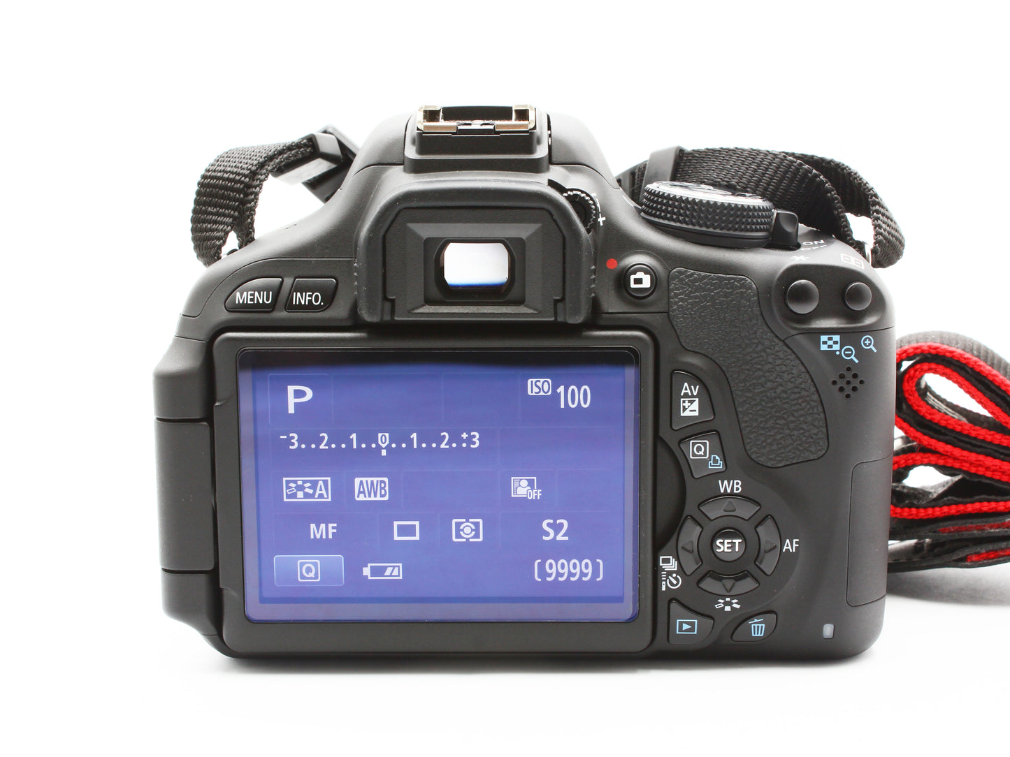 Canon EOS Kiss X5 DSLR Camera 18-55mm 55-250mm EF-S Zoom Lens JAPAN【NearMint】