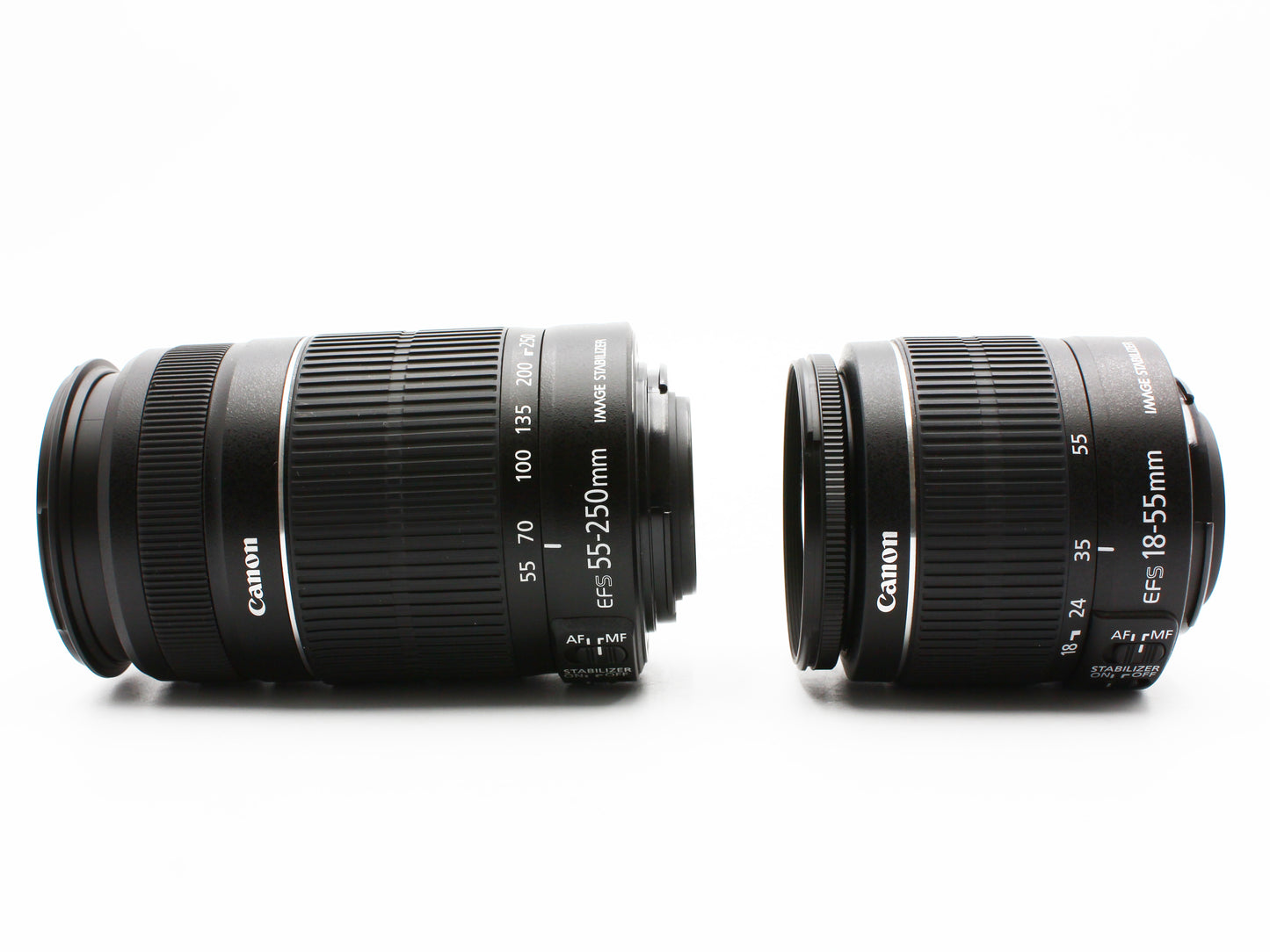 Canon EOS Kiss X5 DSLR Camera 18-55mm 55-250mm EF-S Zoom Lens JAPAN【NearMint】
