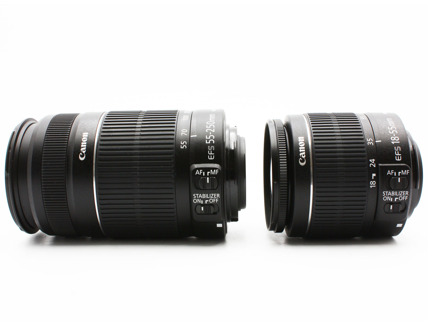 Canon EOS Kiss X5 DSLR Camera 18-55mm 55-250mm EF-S Zoom Lens JAPAN【NearMint】