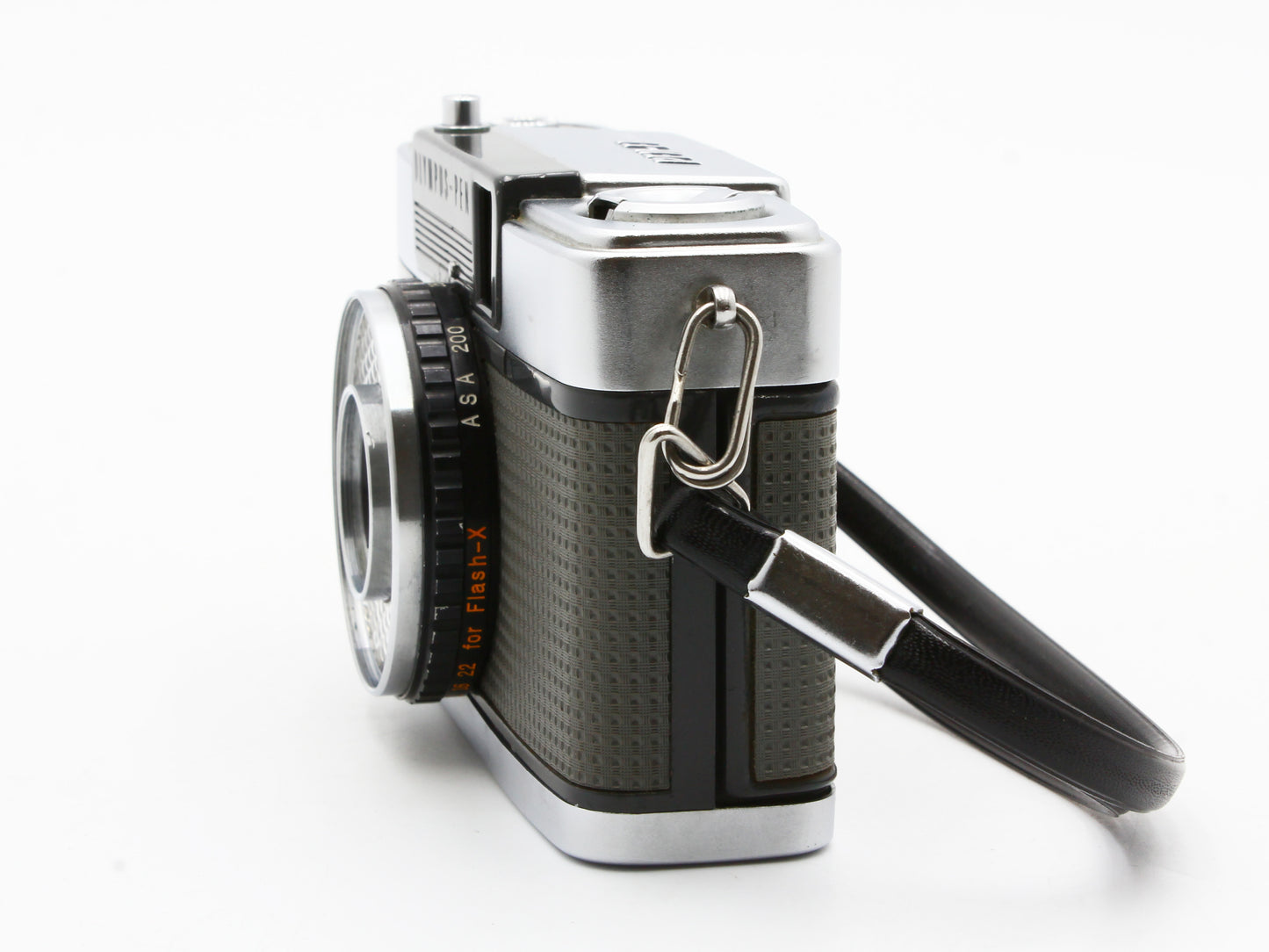 Olympus Pen EE Silver Half Frame 35mm Film Camera D.Zuiko 2.8cm f3.5【Exc+5】