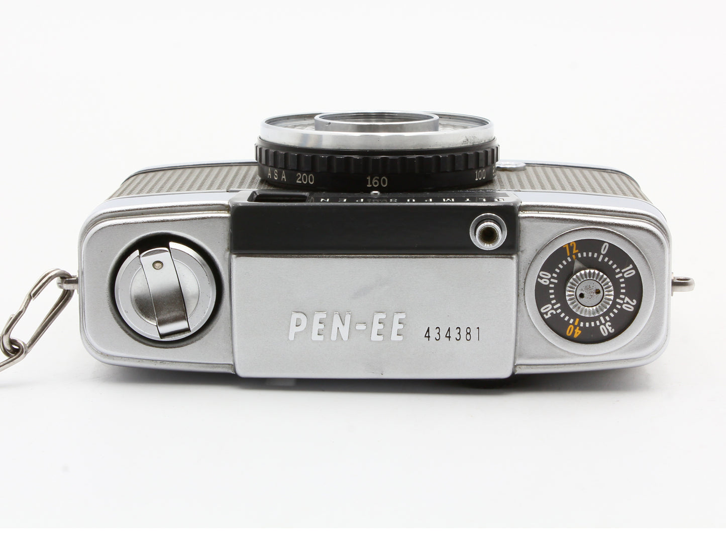 Olympus Pen EE Silver Half Frame 35mm Film Camera D.Zuiko 2.8cm f3.5【Exc+5】