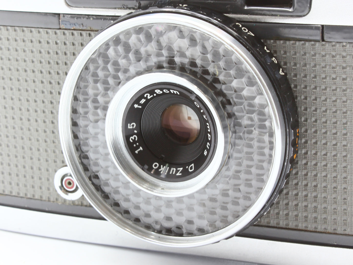 Olympus Pen EE Silver Half Frame 35mm Film Camera D.Zuiko 2.8cm f3.5【Exc+5】