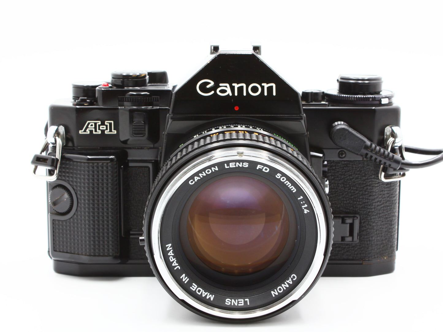 Canon A-1 35mm SLR Film Camera FD 50mm f1.4 Lens from JAPAN【Exc+4】