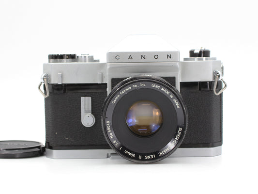 Canon Canonflex RP Film Camera Super-Canomatic R 50mm f/1.8 Lens JAPAN 【Exc+4】