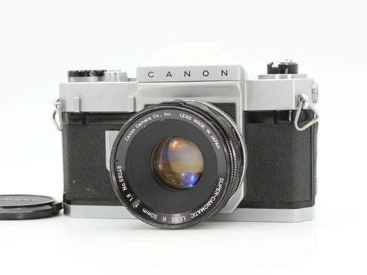 Canon Canonflex RP Film Camera Super-Canomatic R 50mm f/1.8 Lens JAPAN 【Exc+4】