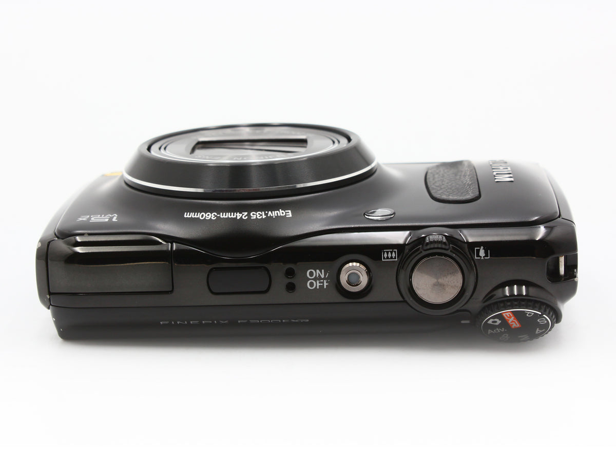 FUJIFILM FinePix F300EXR Compact Digital Camera Black 15x Zoom Lens JAPAN【Exc+4】