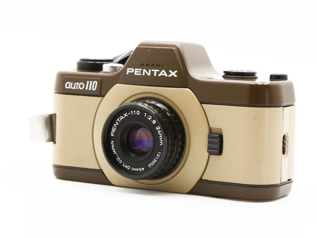 PENTAX auto 110 Maroon Safari 24mm F2.8 Lens from Japan【Exc+4】