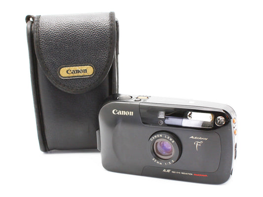 再決済用Canon Autoboy F 35mm Point & Shoot Film Camera 32mm f/3.5 Lens from JAPAN【Exc+3】