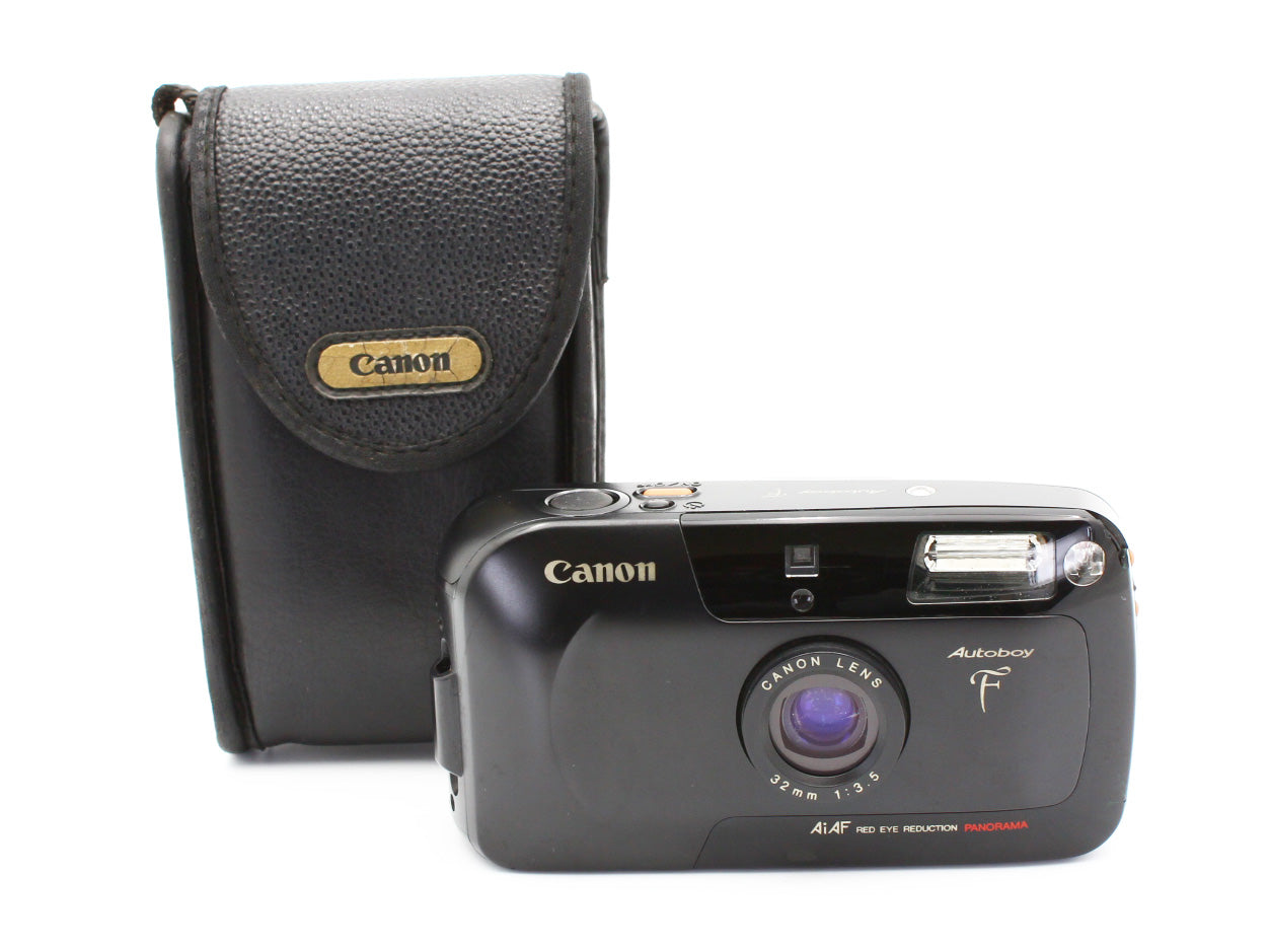 再決済用Canon Autoboy F 35mm Point & Shoot Film Camera 32mm f/3.5 Lens from JAPAN【Exc+3】